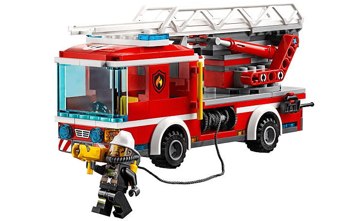 LEGO City Fire Ladder Truck (60107)