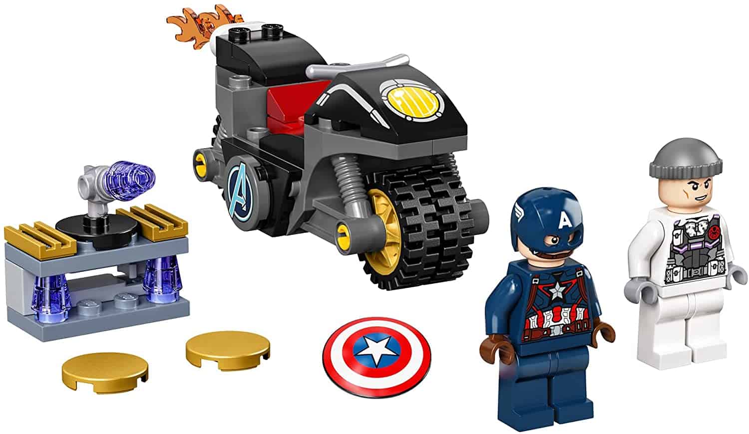 LEGO Marvel Captain America and Hydra Face-Off 76189 Collectible Building Kit