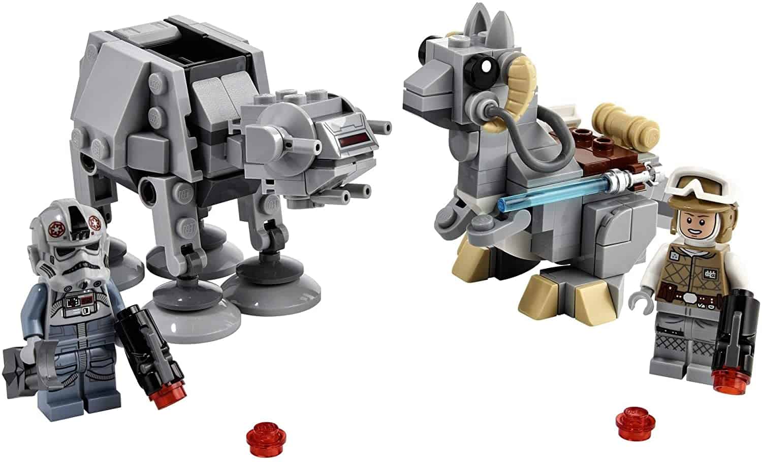 LEGO Star Wars at-at vs. Tauntaun Microfighters 75298 Building Kit