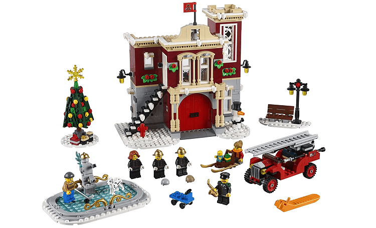 Winter Village Fire Station