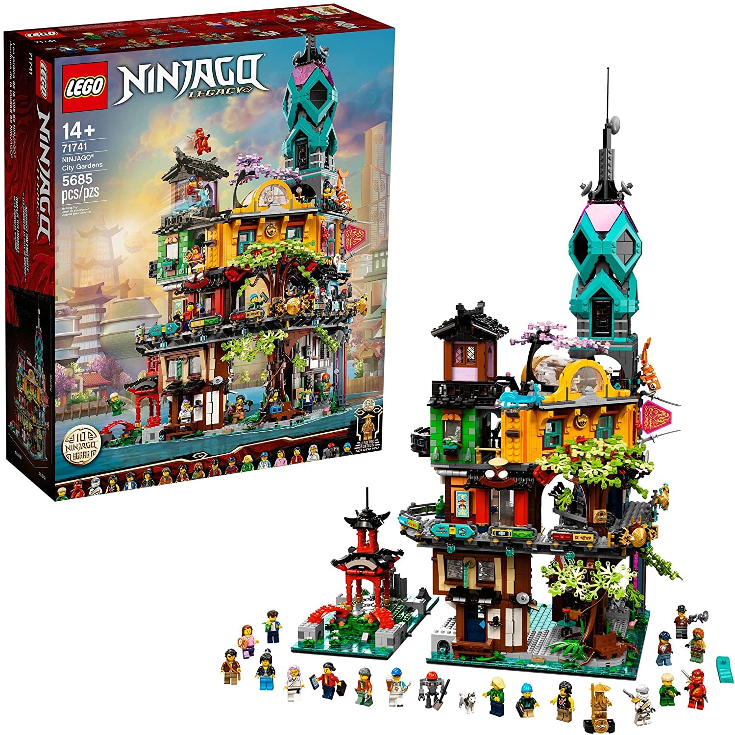 LEGO NINJAGO NINJAGO City Gardens 71741 Building Kit