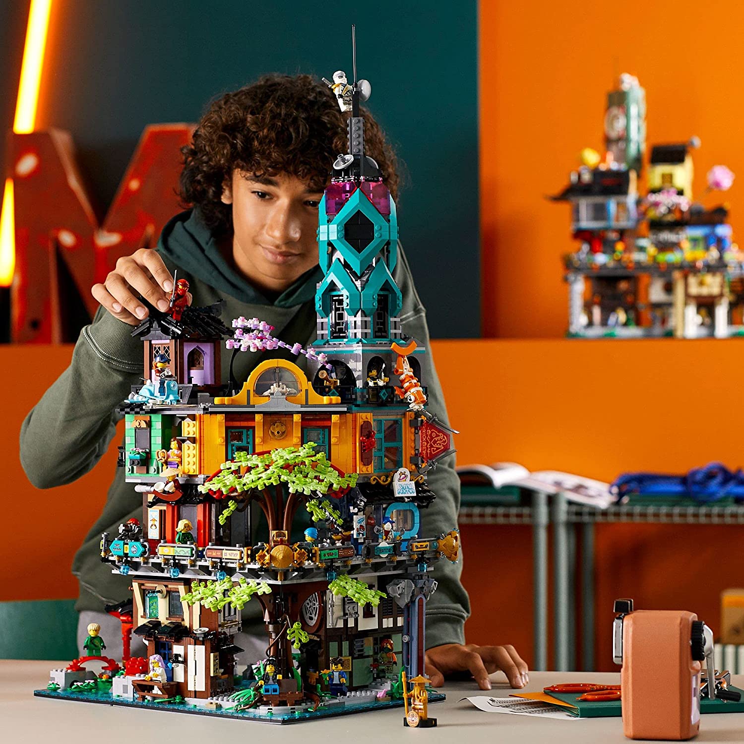 lego set building