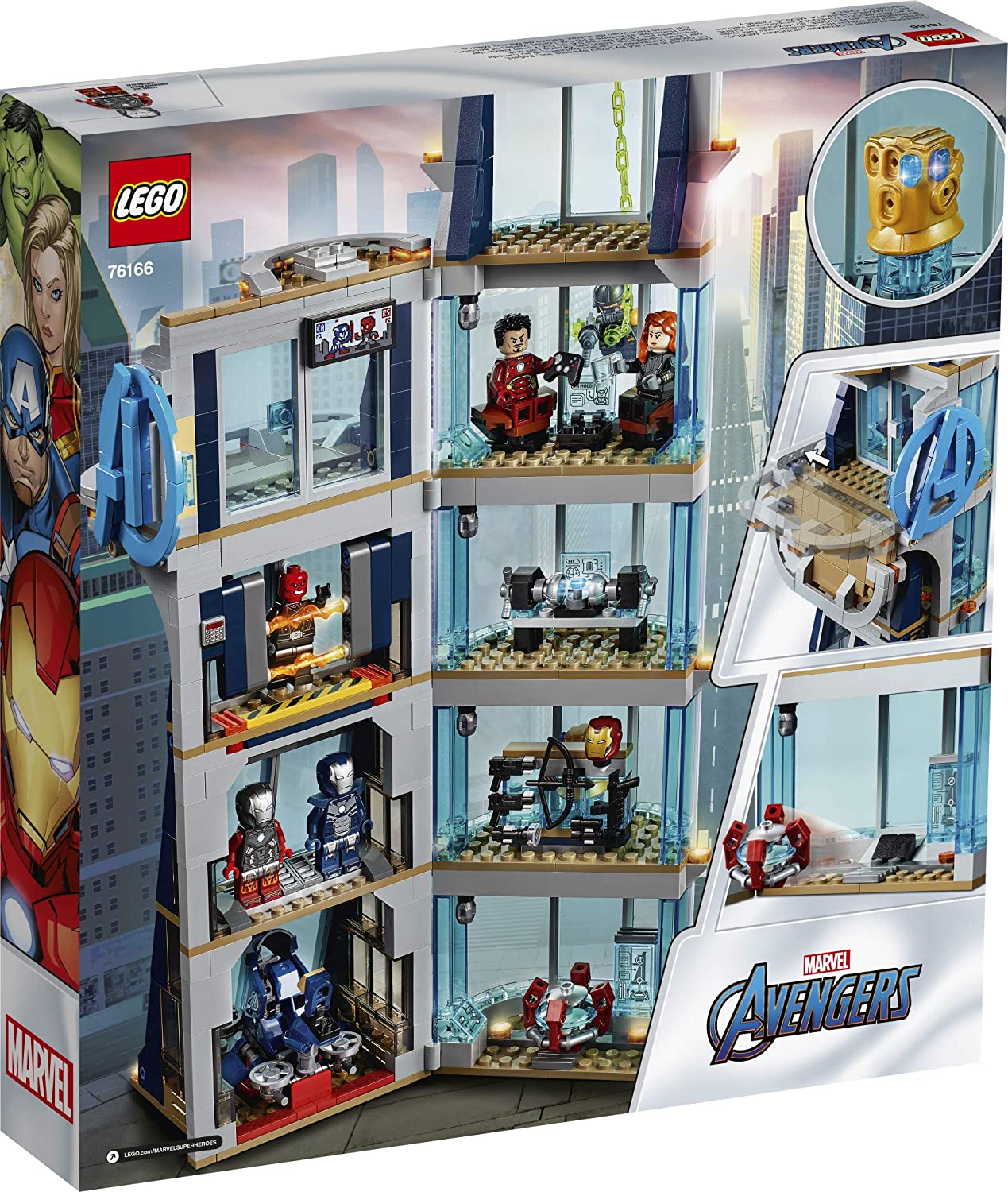 LEGO Avengers Tower 76166