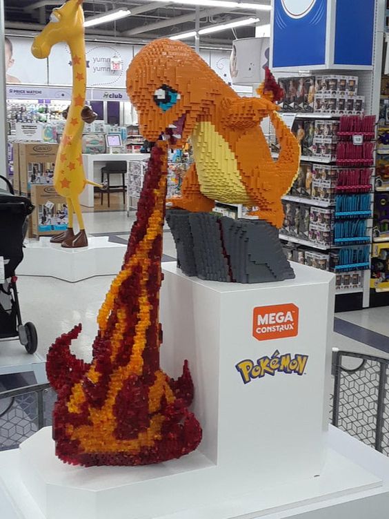 A Life-Sized Blazing Charmander