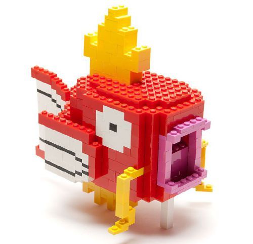 This Comical Magikarp Lego Pokemon Figure