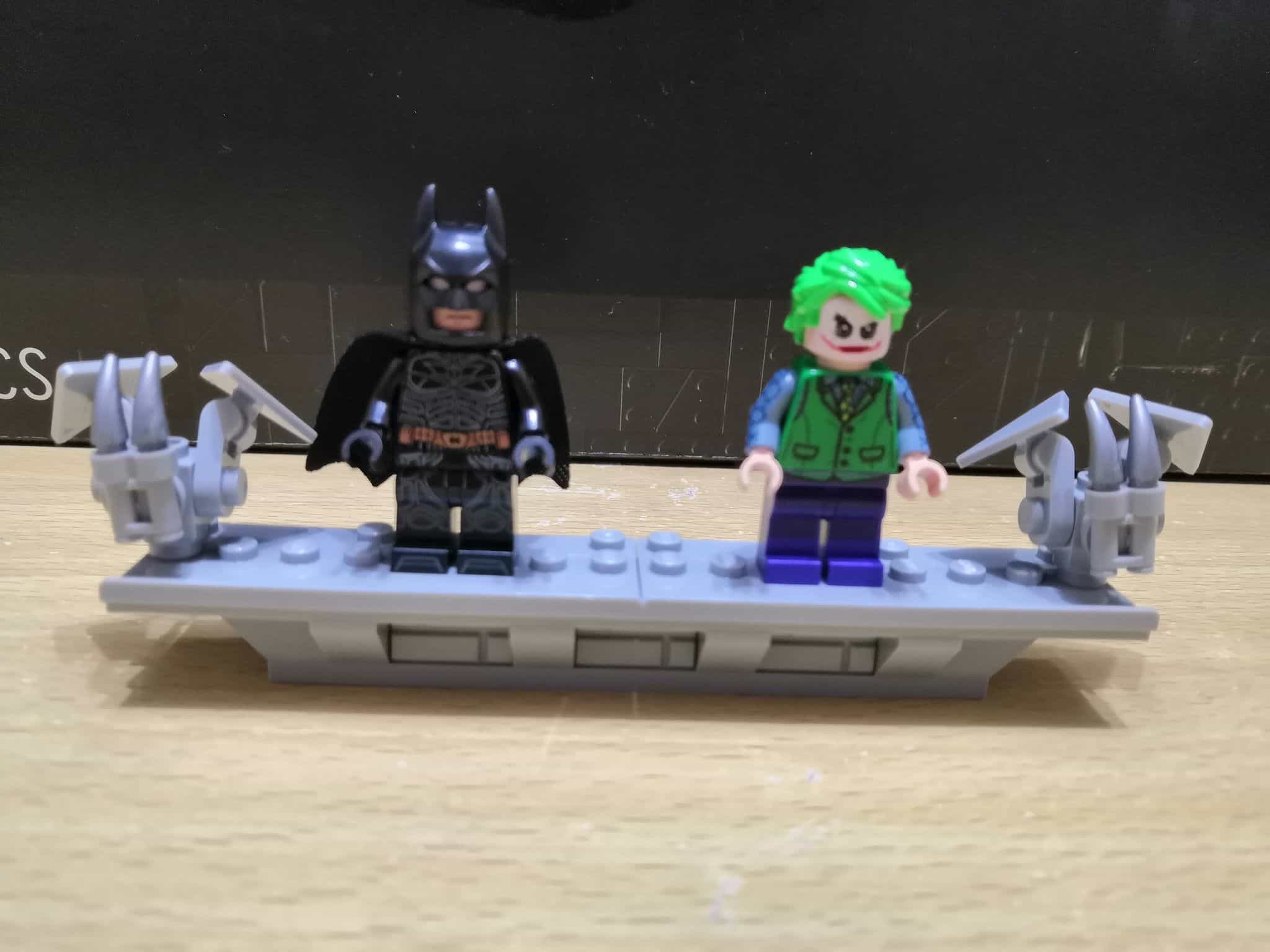 Batman and the Joker minifigures