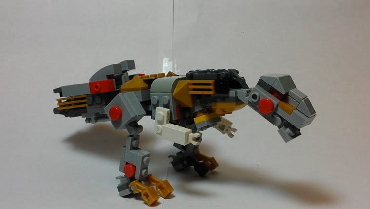 DIY Grimlock transformers LEGO