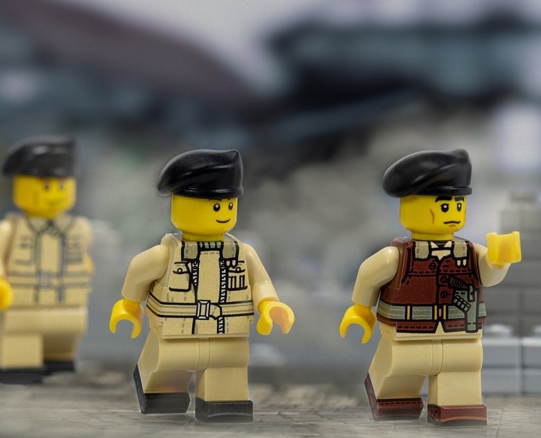 Tank crew Minifigures