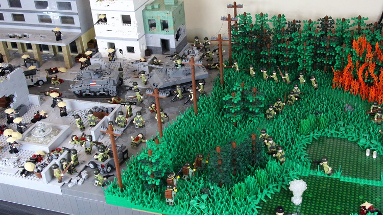 Lego Military Army Base Unofficial Lego How to Build 