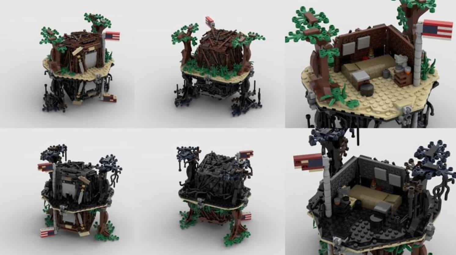 Lego Stranger Things Castle Byers