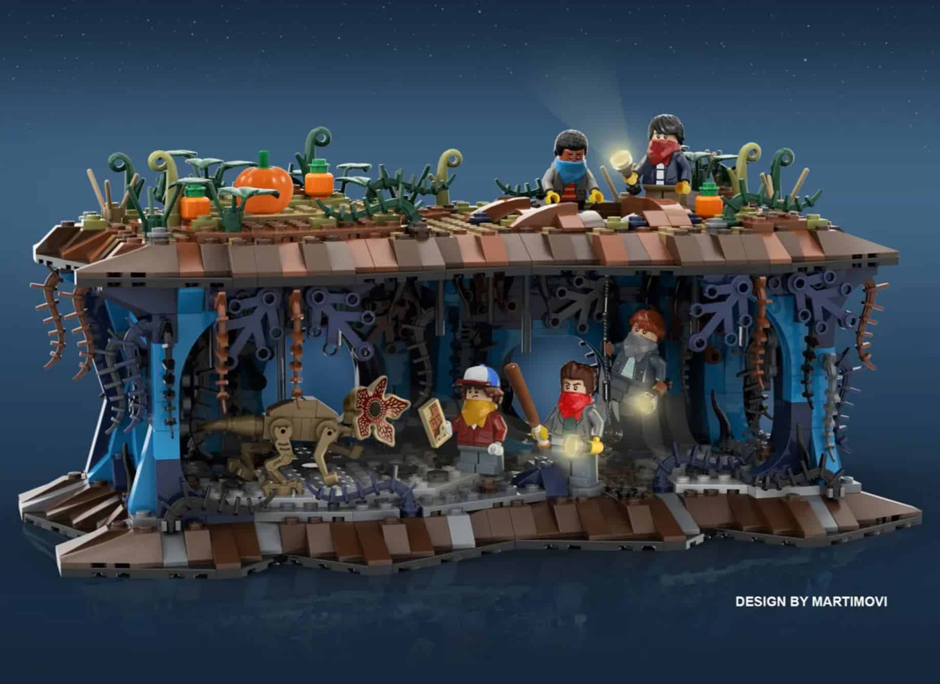 Lego Stranger Things The Tunnels