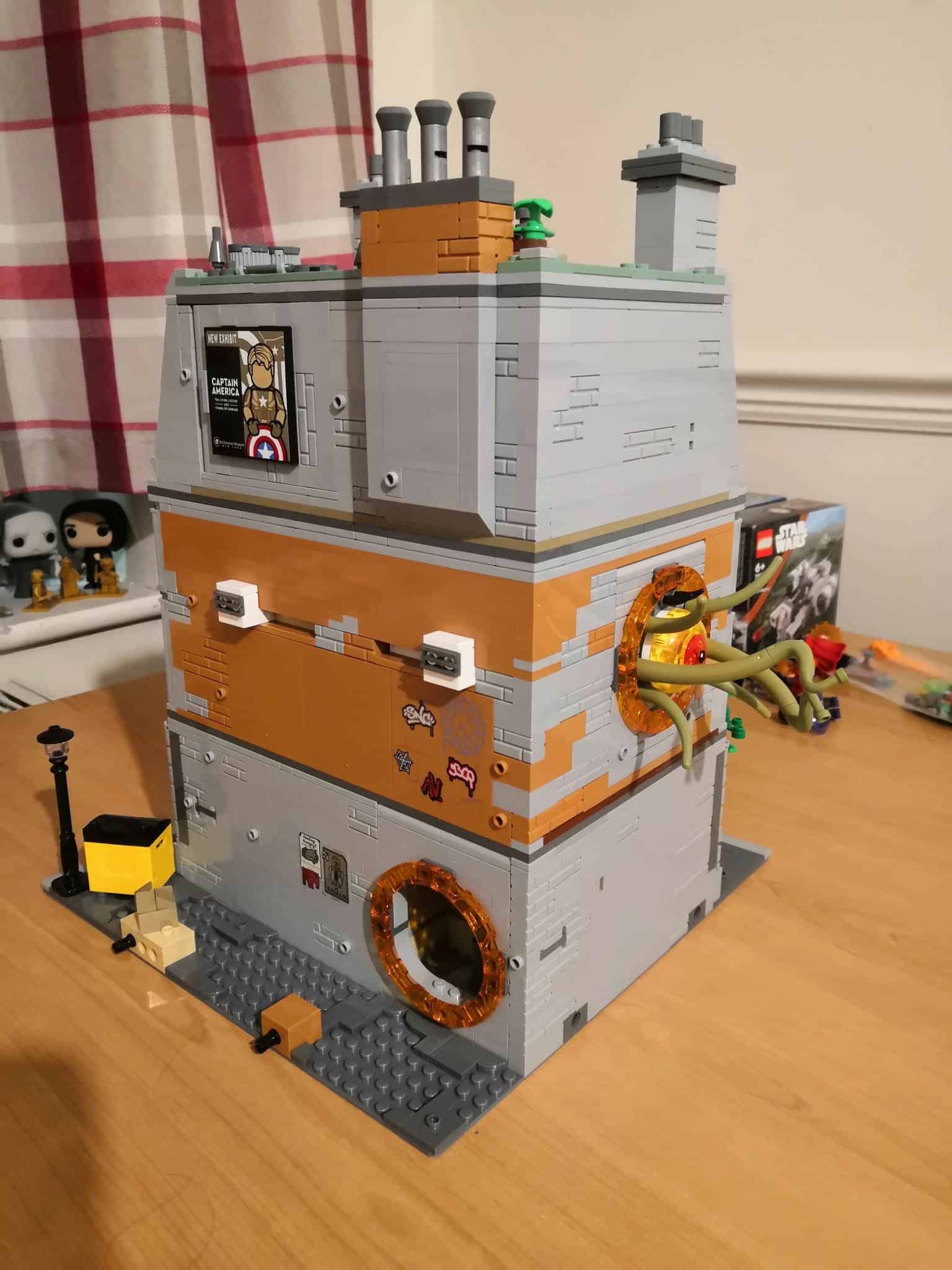 lego sanctum sanctorum removable walls