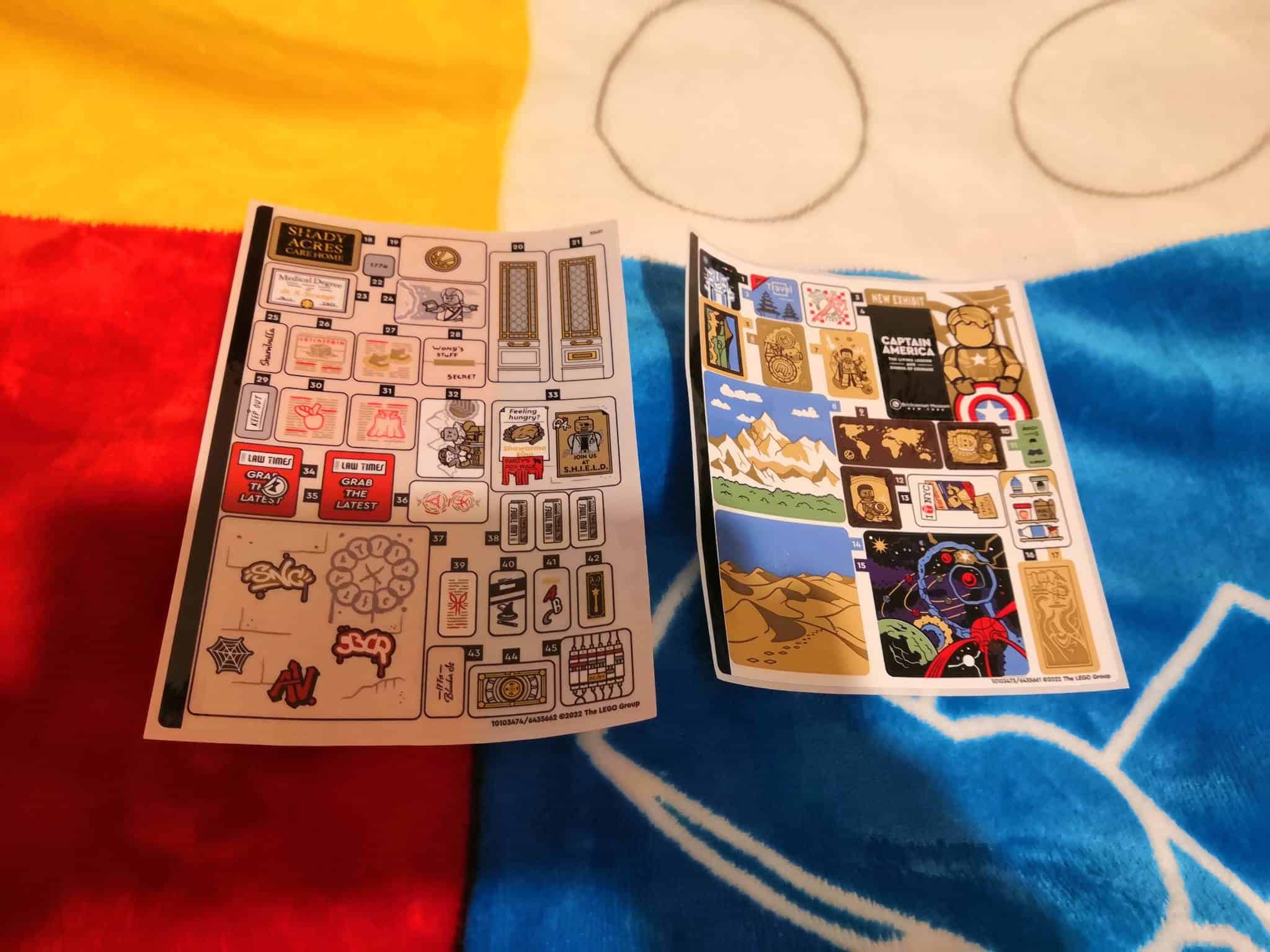 lego sanctum sanctorum stickers