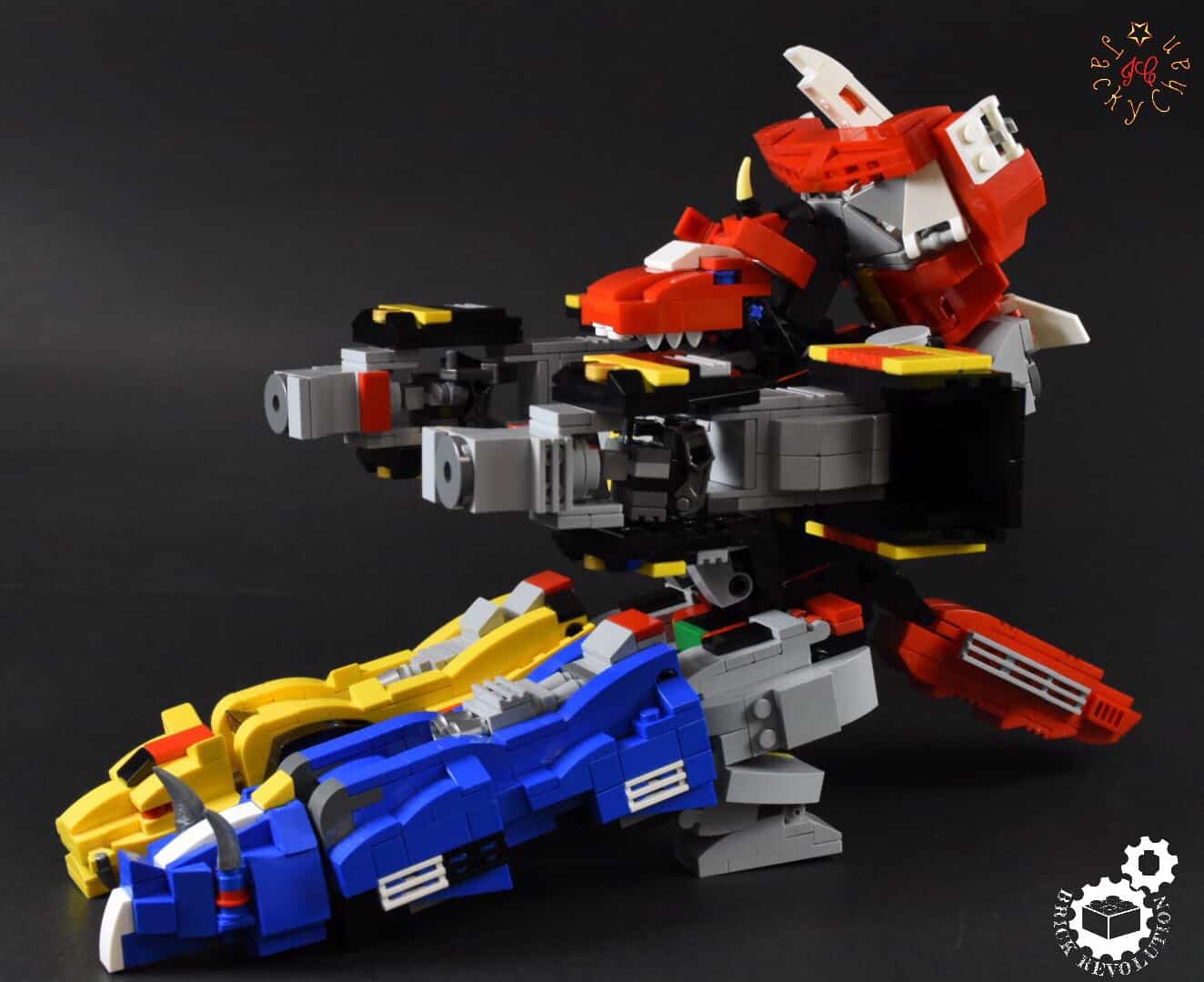 LEGO Power Rangers dino megazord, tank mode