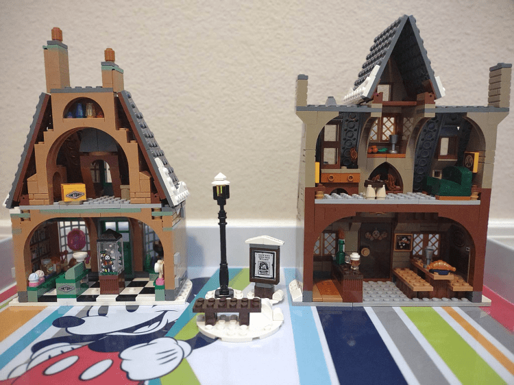 harry potter lego set finished product