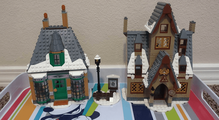 harry potter lego set finished product