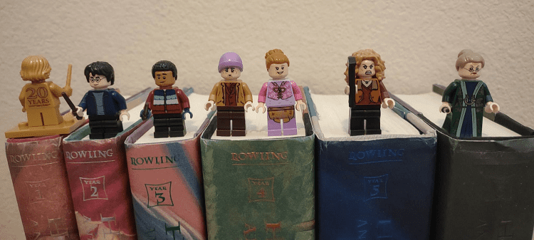 harry potter lego set minifigures