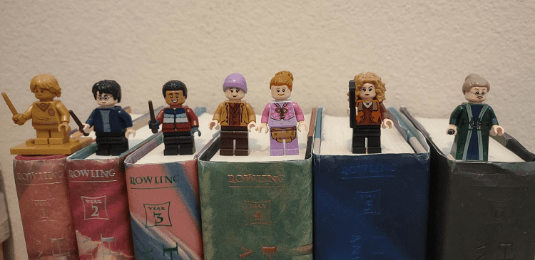 harry potter lego set minifigures