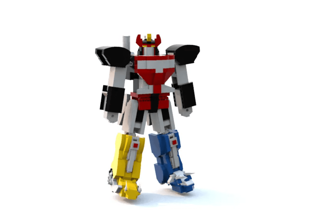 LEGO Power Rangers megazord and dragonzord