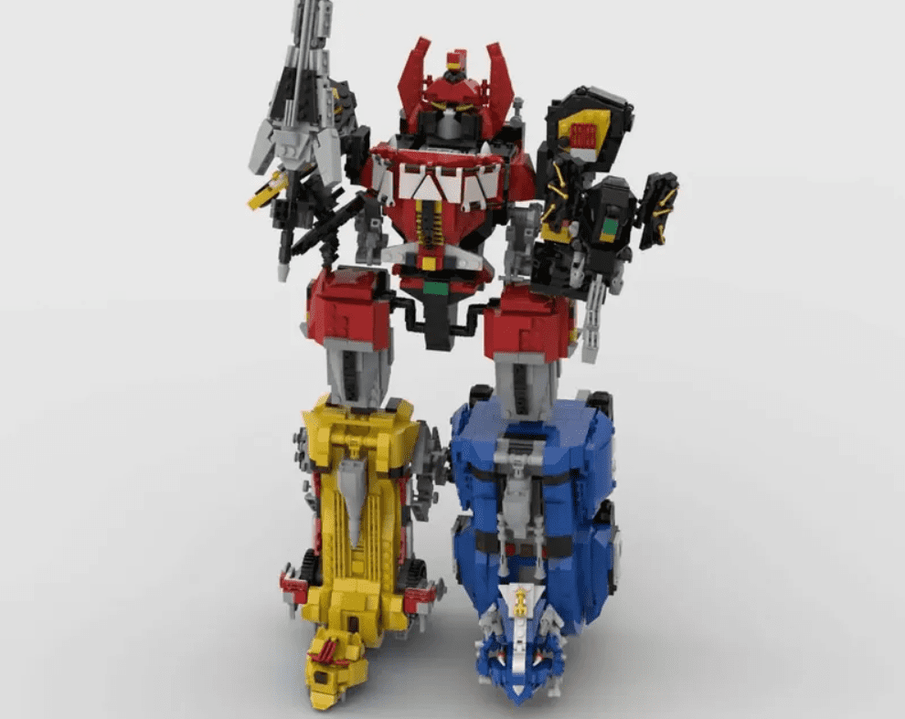 LEGO Power Rangers mighty-morphin dino megazord