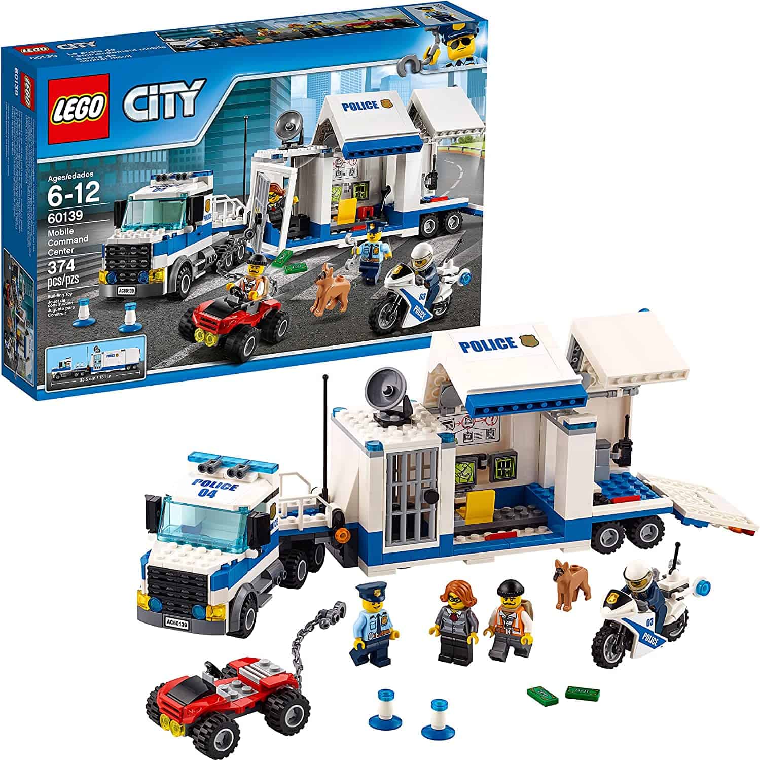 LEGO Police Station Set command center (60139)