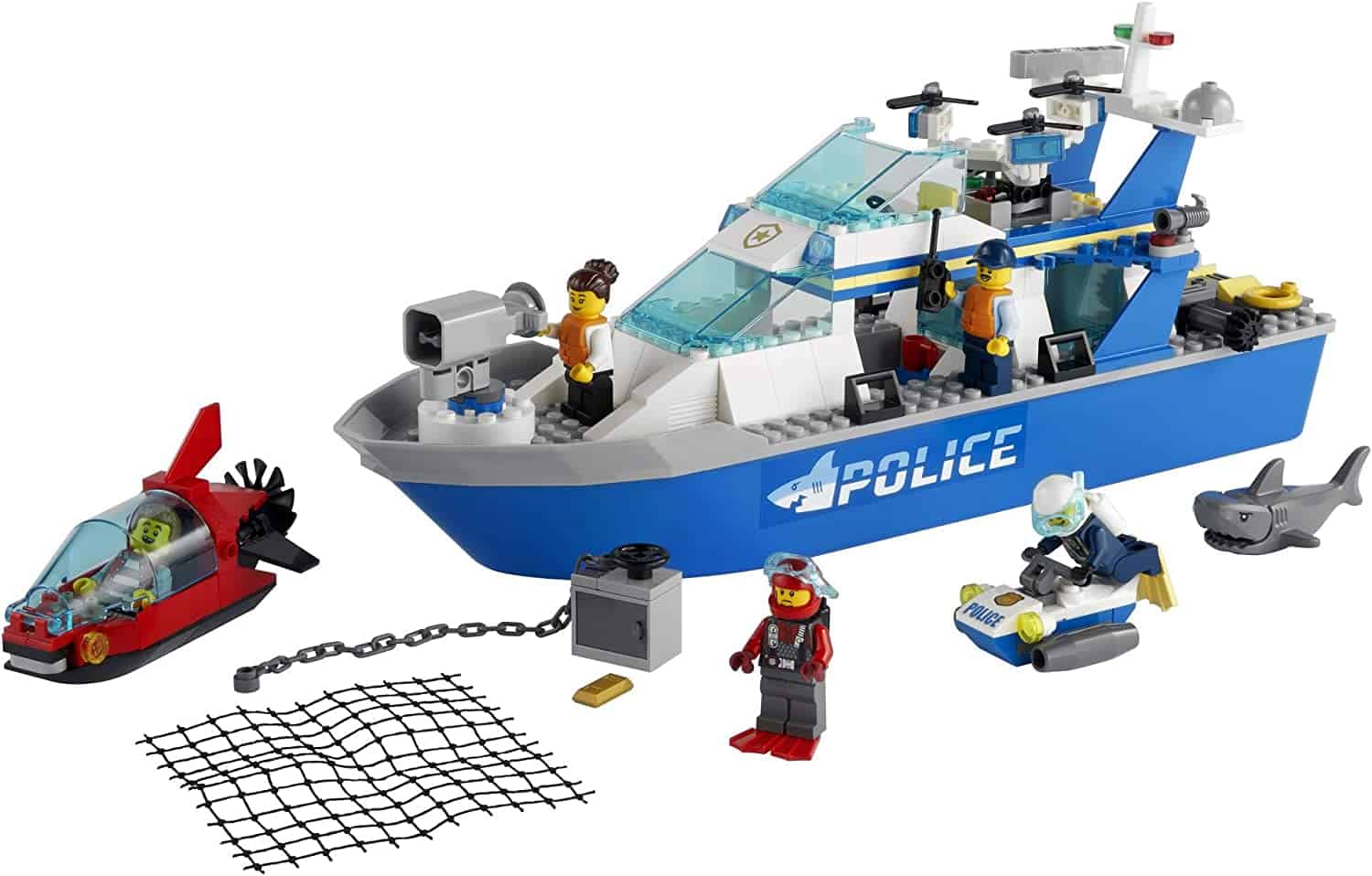 LEGO Police patrol boat (60277)