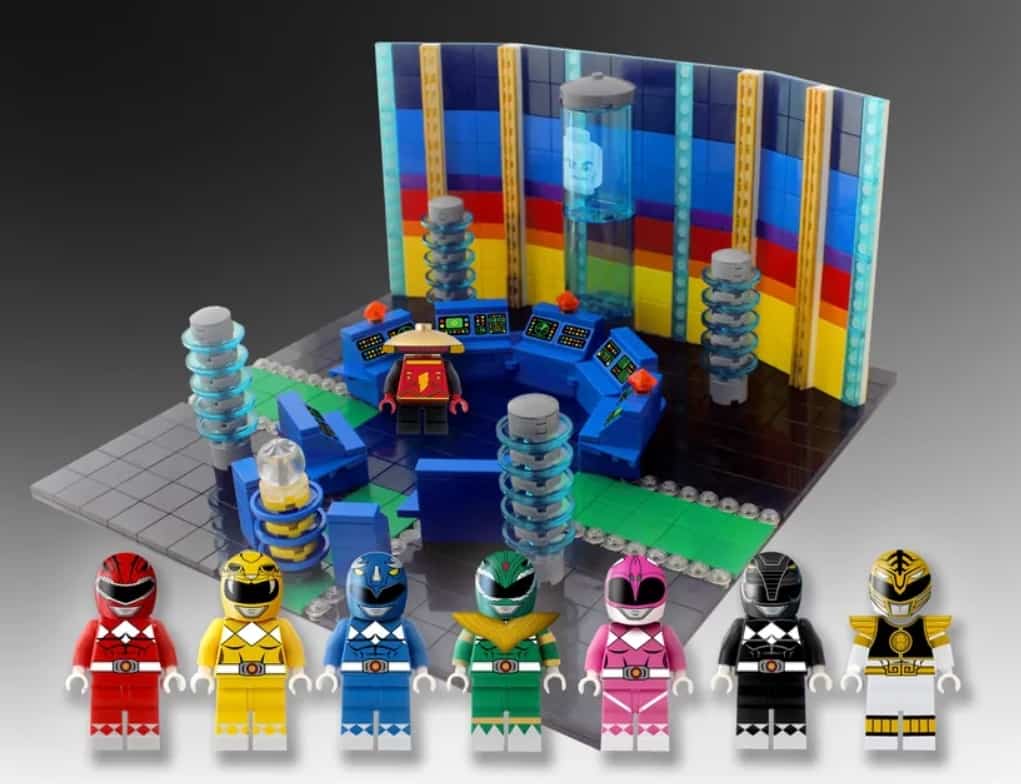 LEGO Power Rangers command center