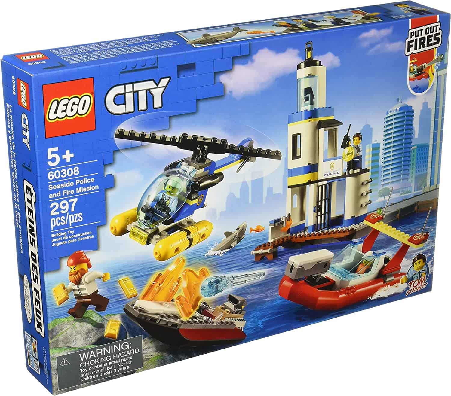 LEGO Police Station seaside and fire mission (60308)