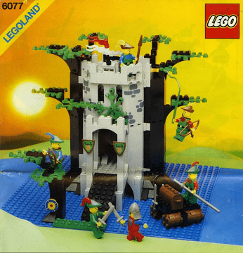 LEGO Forestmen's River Fortress set 6077