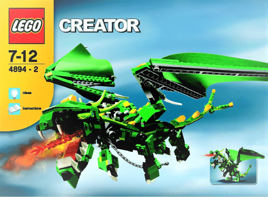 Mythical Creatures (4894) lego set