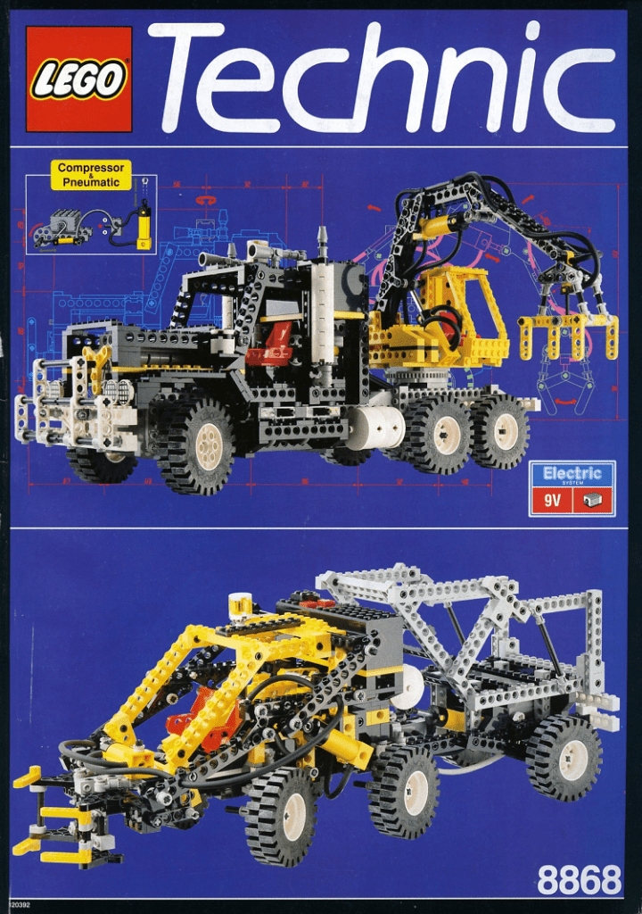 LEGO Air-tech claw rig set 8868-1