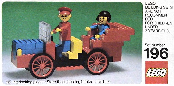 70s LEGO Sets antique car