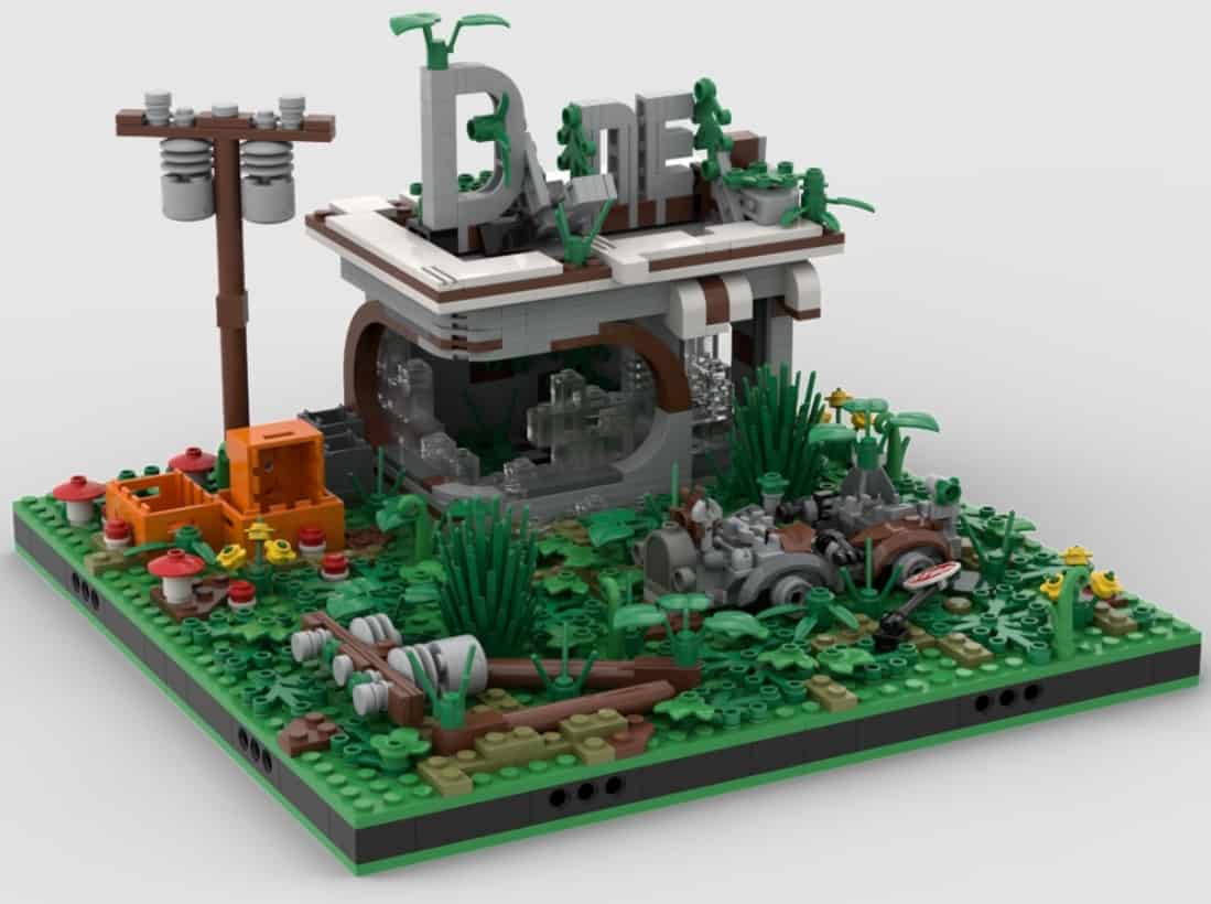 LEGO Zombie Ideas apocalypse diner