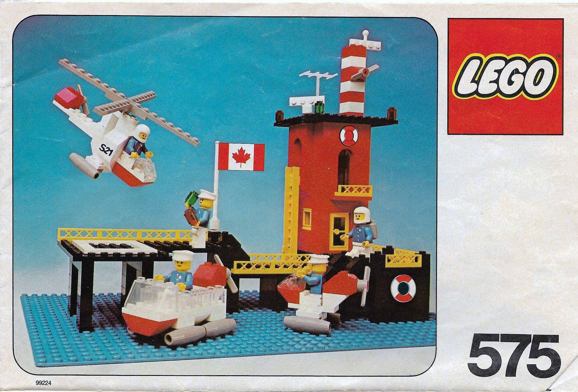 70s LEGO Sets coast guard station (canadian version)