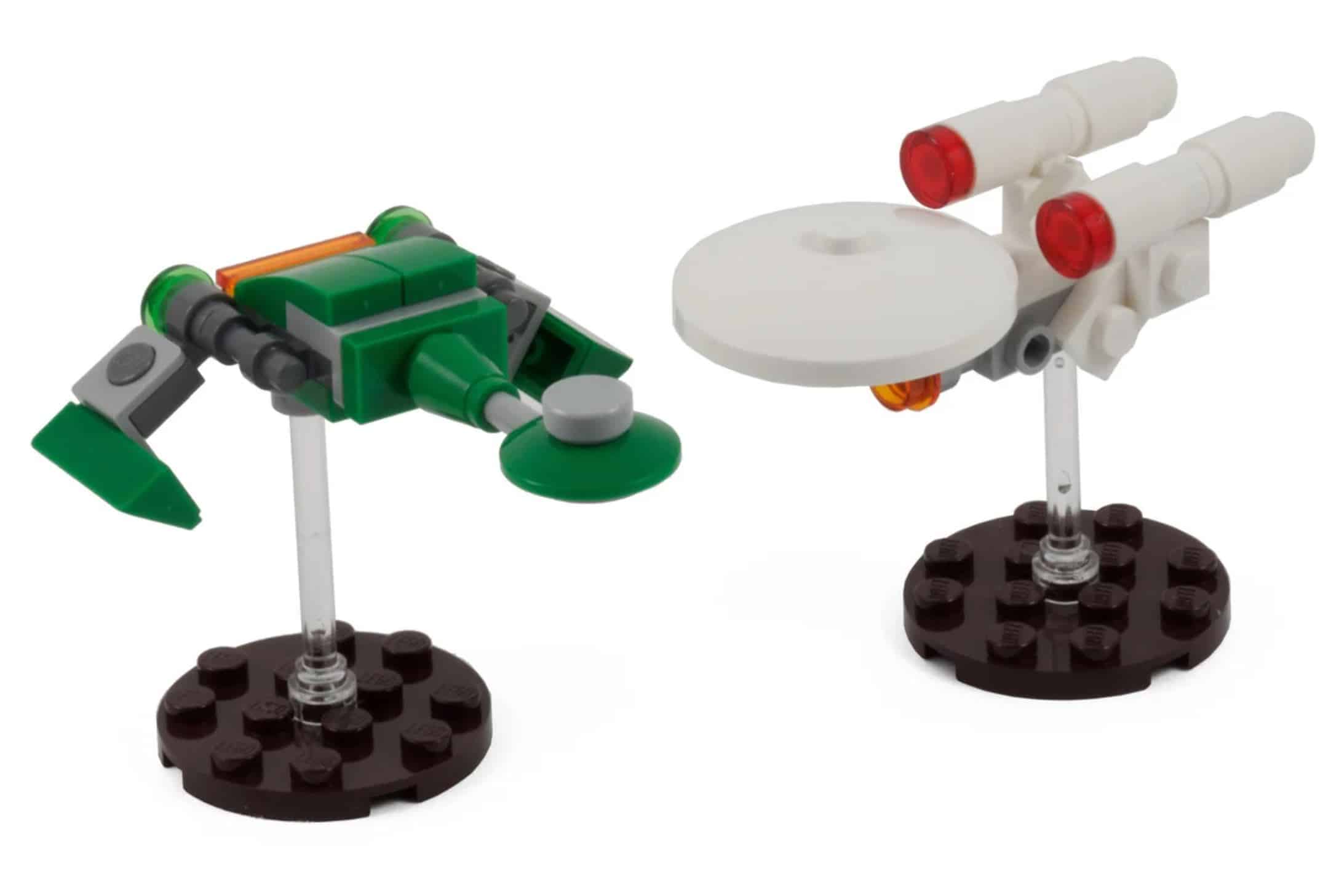 Enterprise and Klingon Bird of Prey
LEGO Star Trek Ideas 