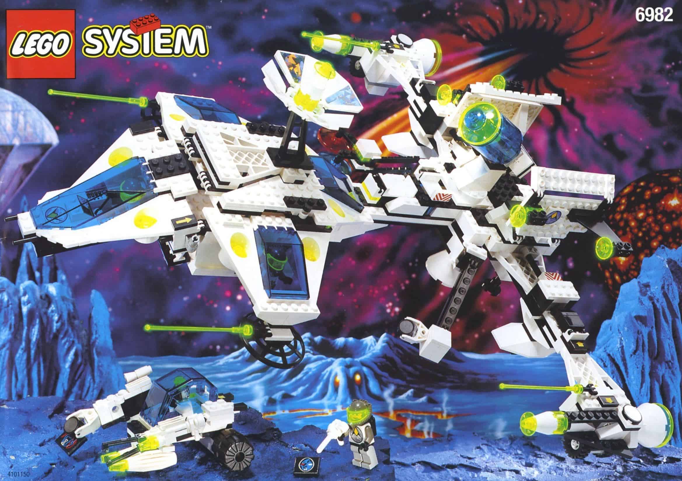 Explorien Starship 90s LEGO Sets