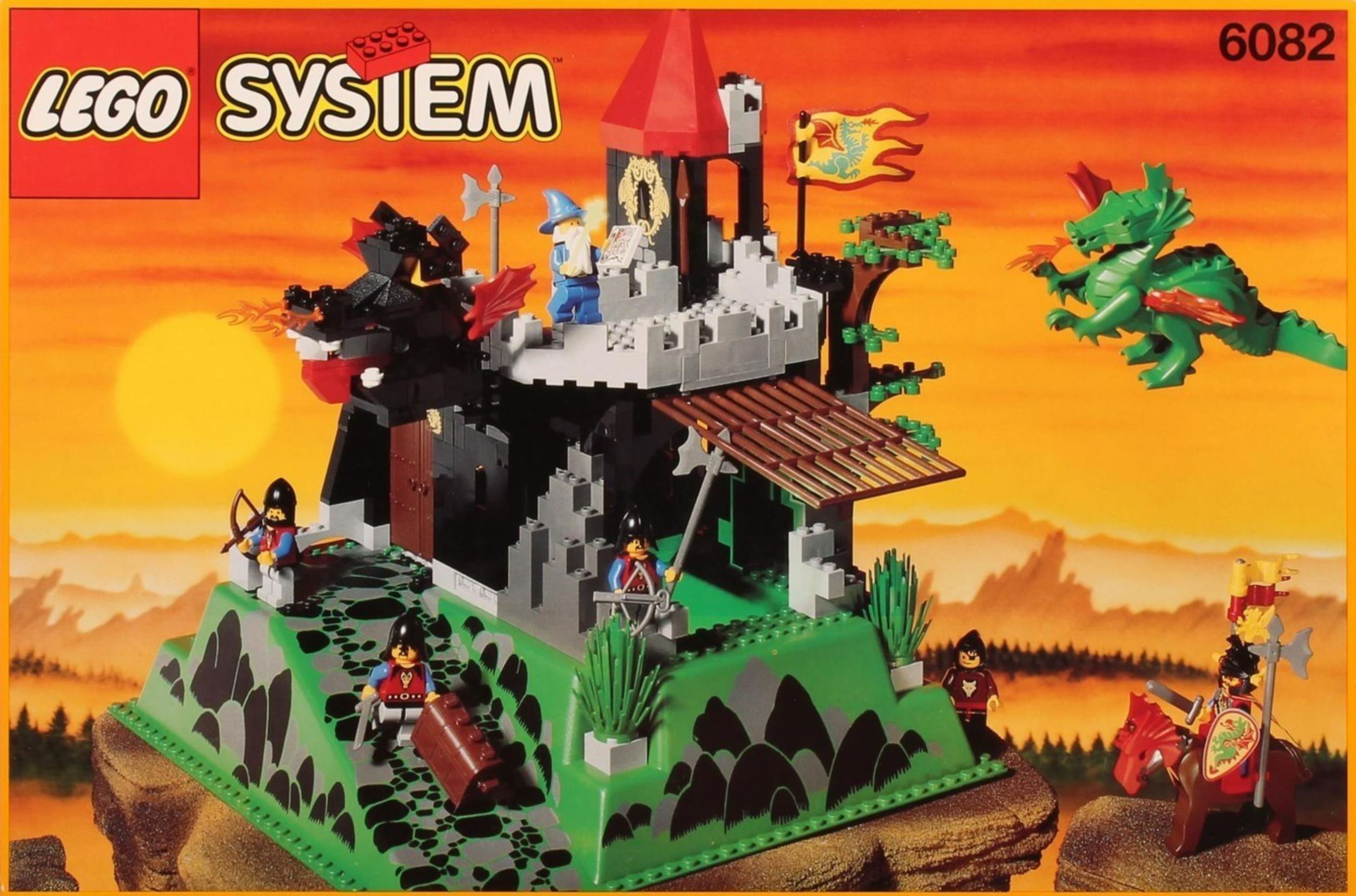 Fire-Breathing Fortress 90s LEGO Sets