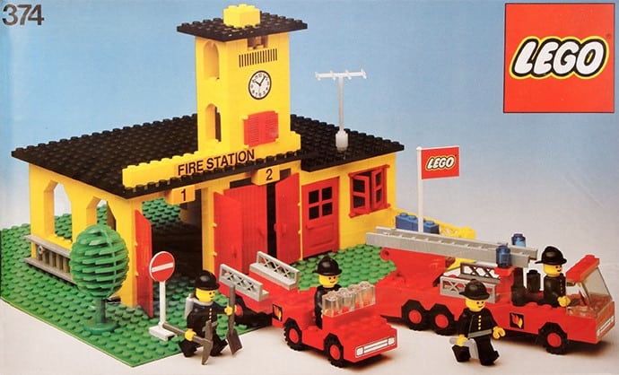 70s LEGO Sets fire station