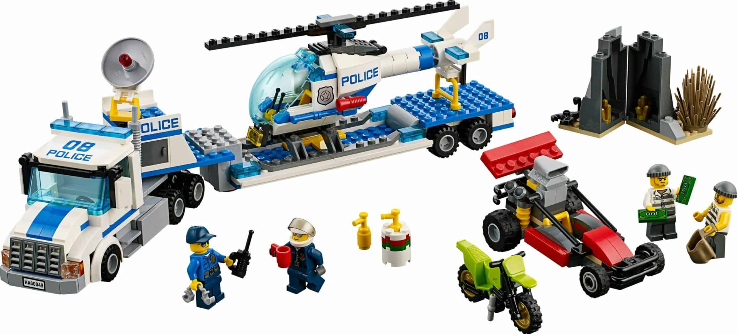 LEGO Helicopter Transporter Set