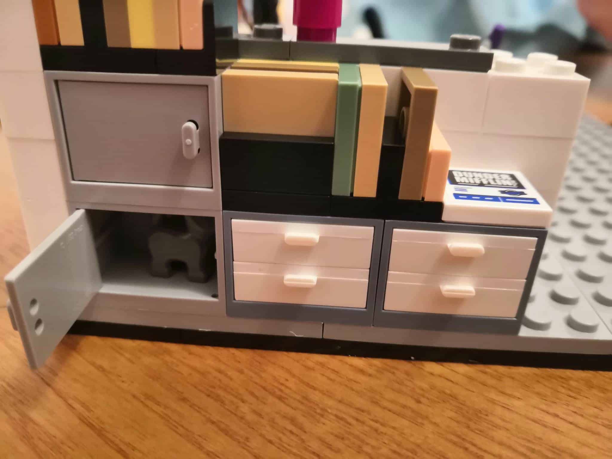 LEGO The Office Hidden cat