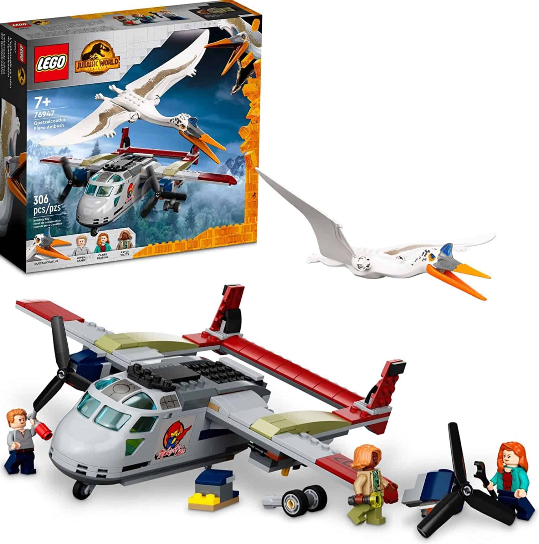 Jurassic World - Quetzalcoatlus Plane Ambush lego set