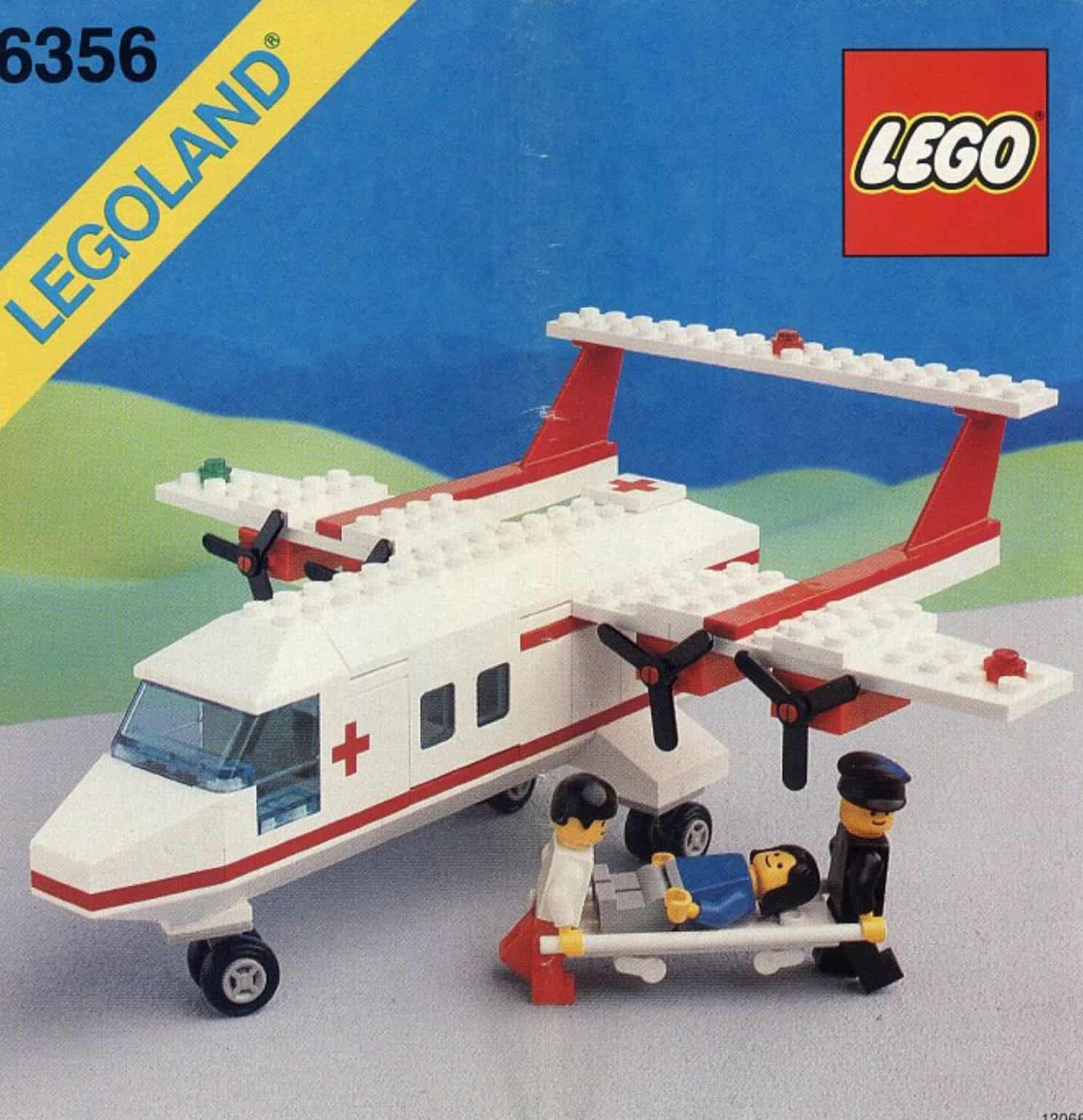 LEGO Med Rescue Airplane Set 6356