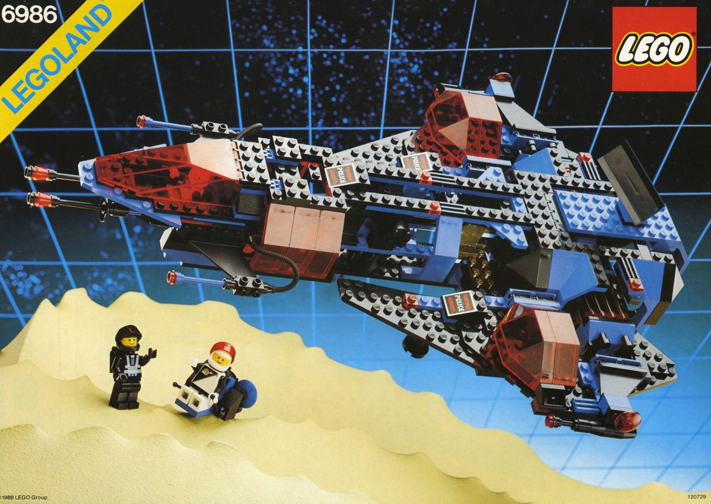 Mission Commander LEGO Space Police set 6986