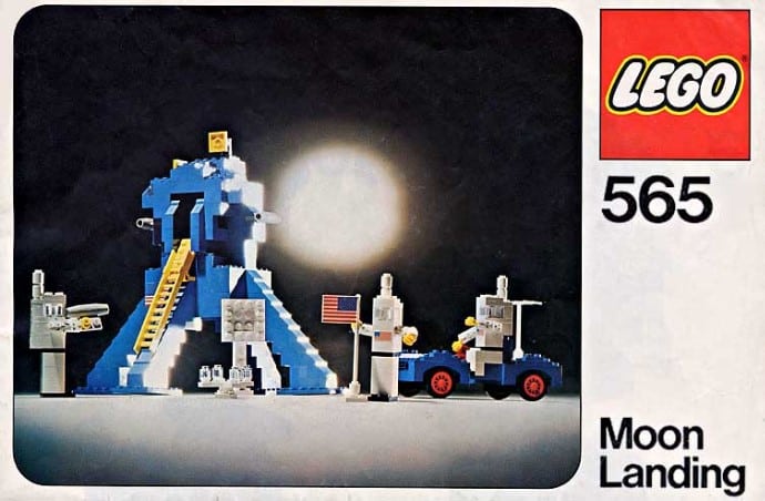 70s LEGO Sets moon landing