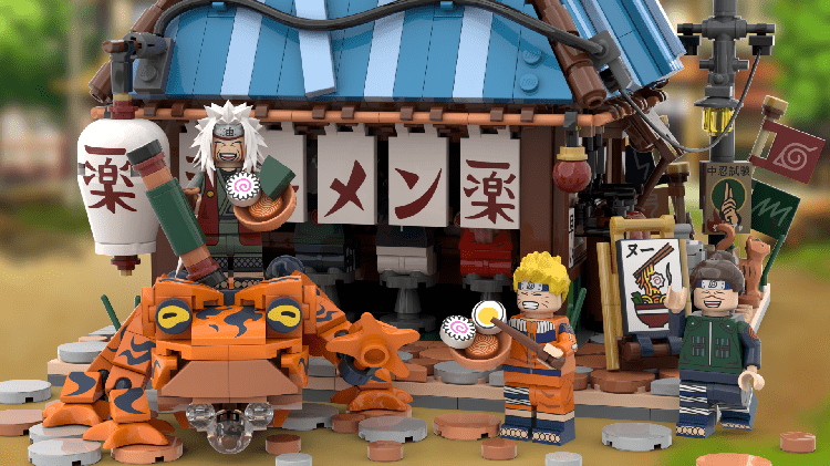 Naruto attack of the nine tails LEGO Ideas
