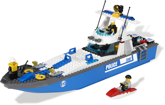 LEGO Police boat set 7287