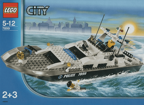 LEGO police boat set 7899