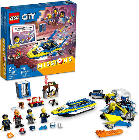 LEGO Police detective missions set 60355