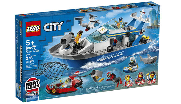 LEGO Police patrol boat set 60277