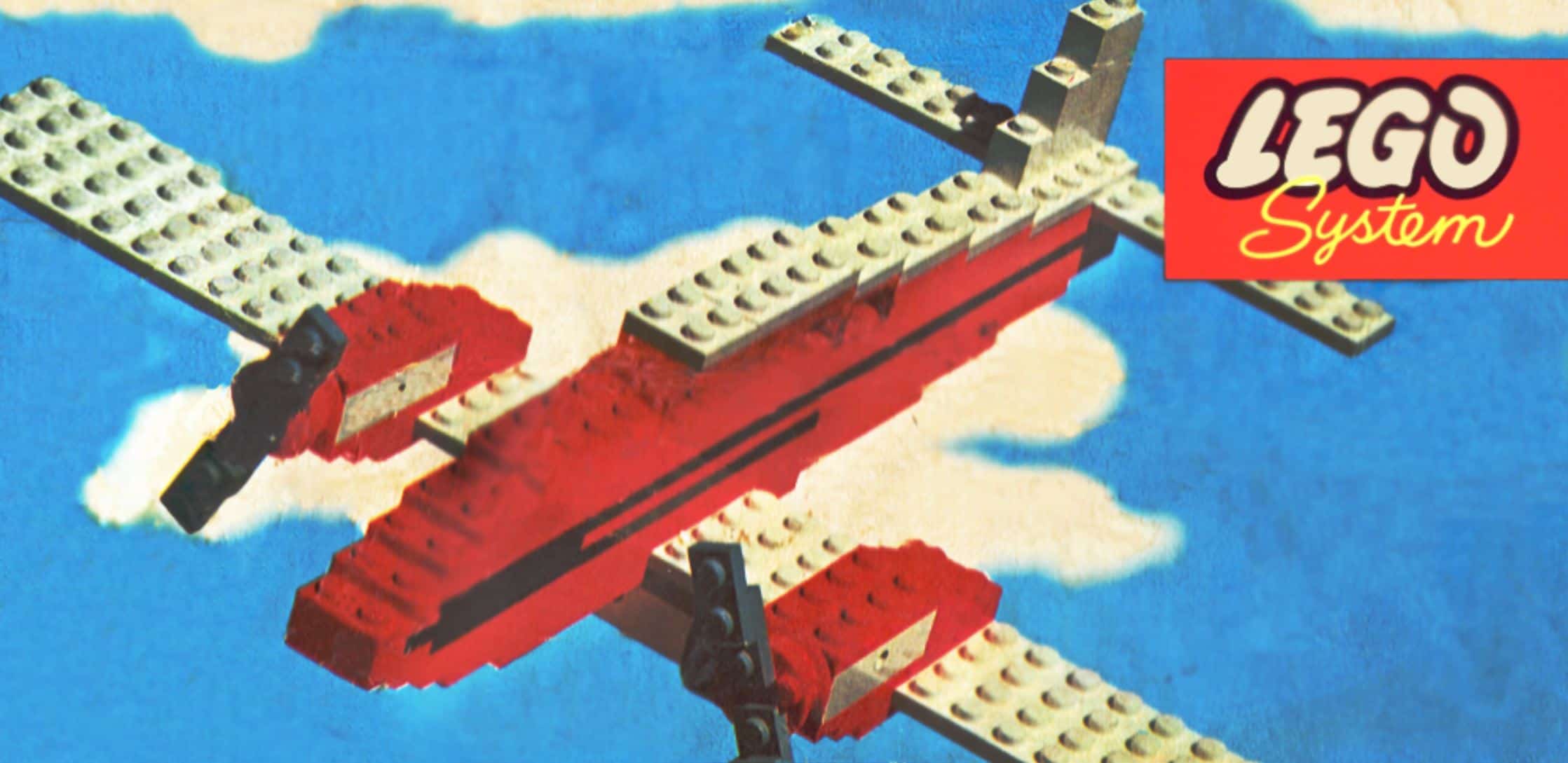 LEGO Red Airplane set